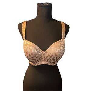 Ambrielle 36DD smooth revolution balconies coffee jacquard full figure